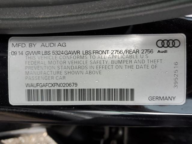 Photo 12 VIN: WAUFGAFCXFN020679 - AUDI A6 