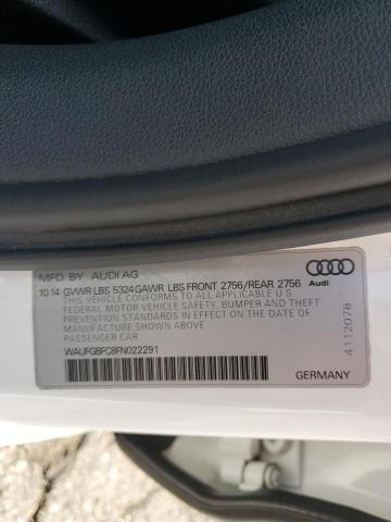 Photo 11 VIN: WAUFGBFC8FN022291 - AUDI A6 PREMIUM 