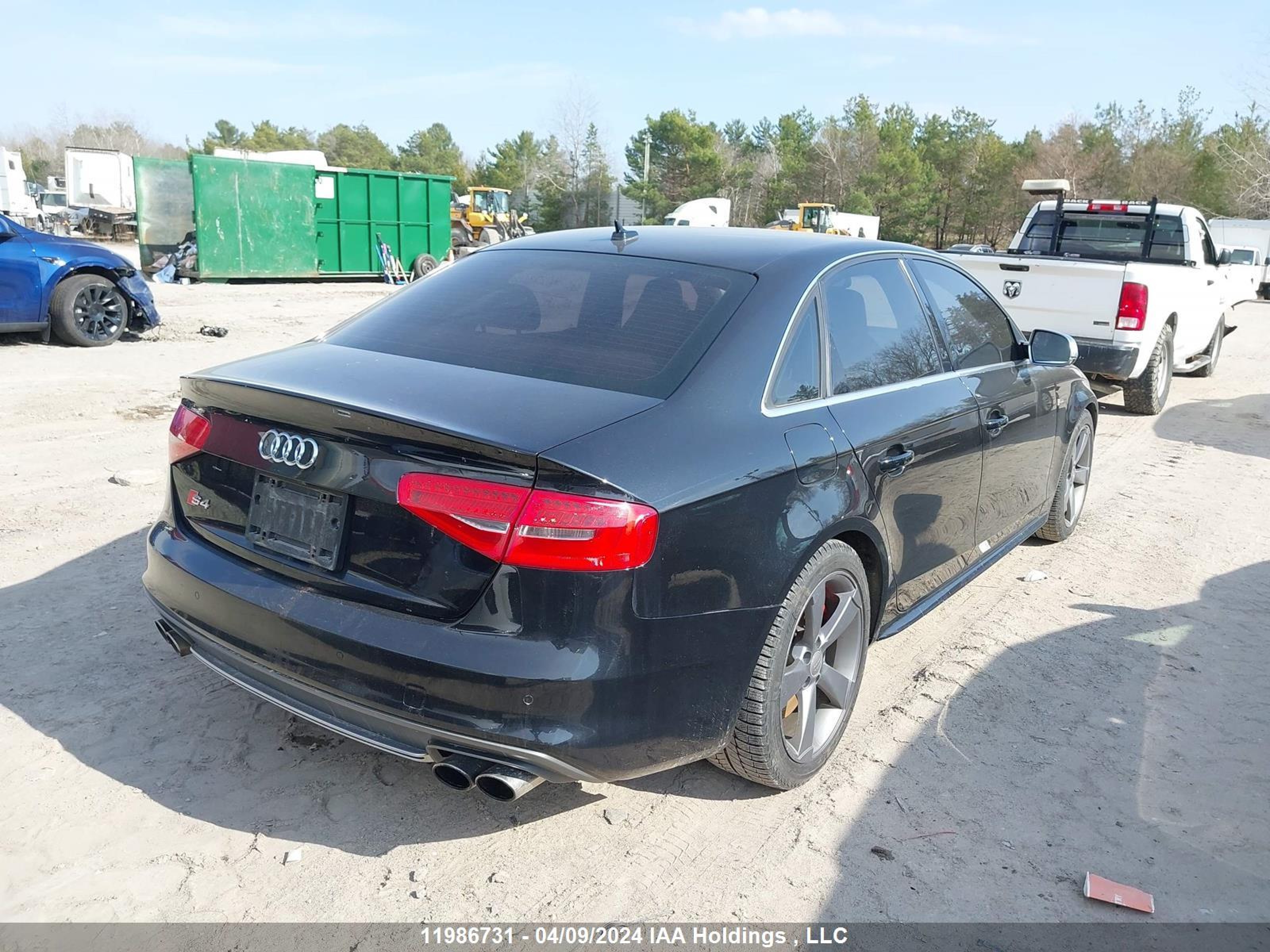 Photo 3 VIN: WAUFGCFL0EA065793 - AUDI S4 