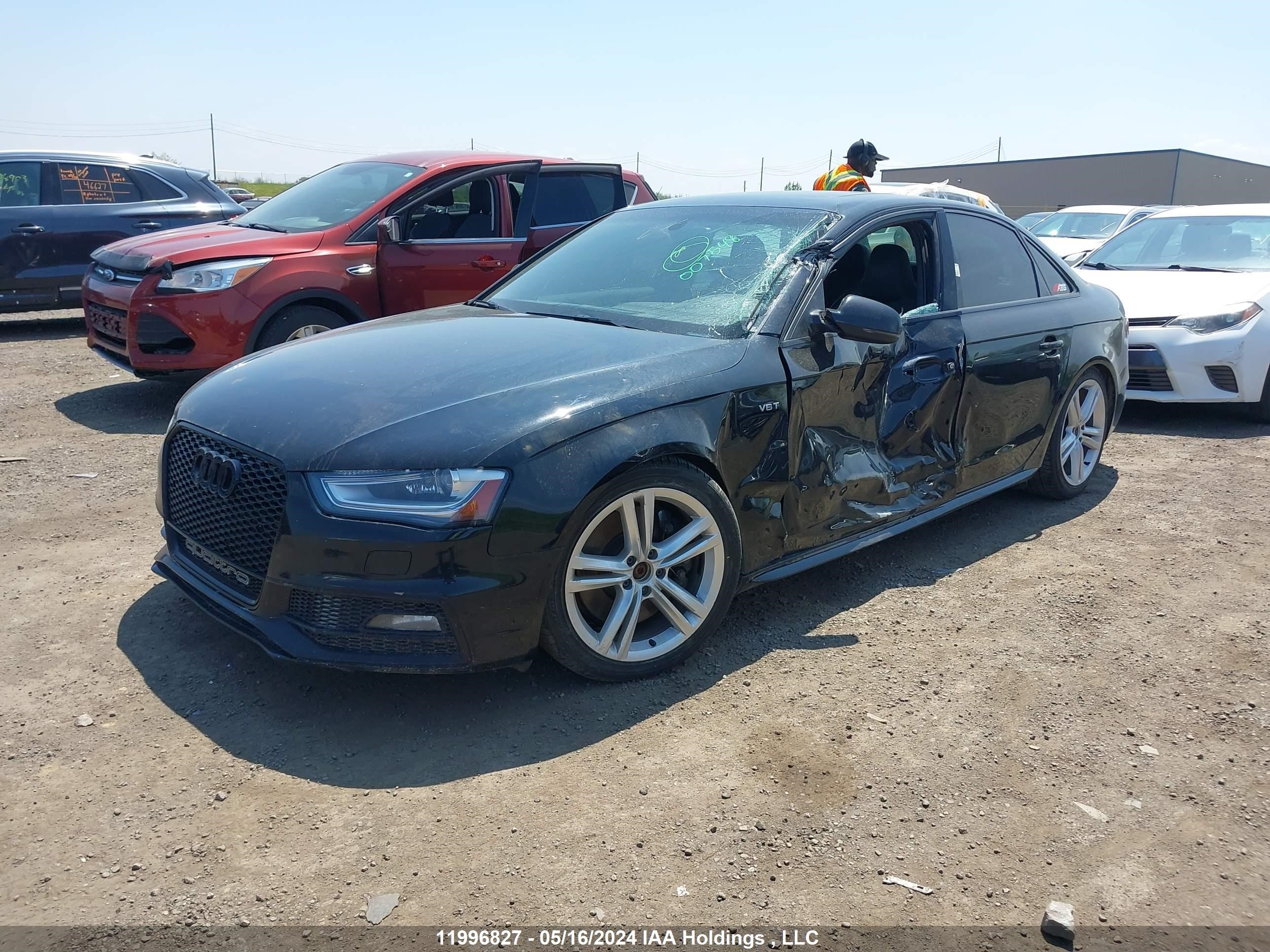 Photo 1 VIN: WAUFGCFL3FA007548 - AUDI S4 