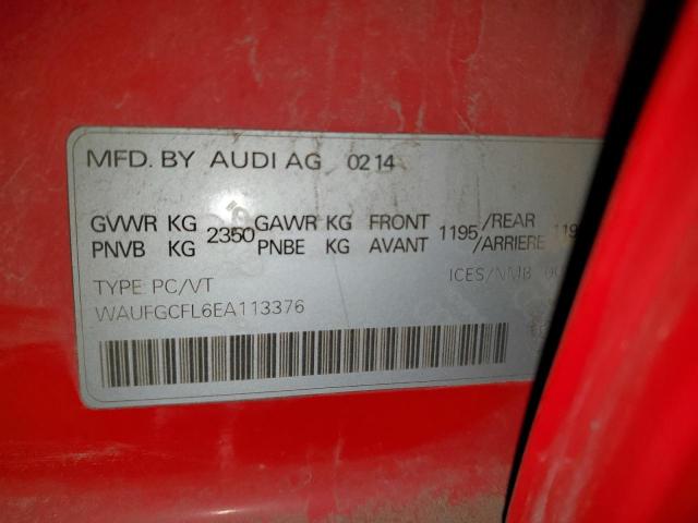 Photo 11 VIN: WAUFGCFL6EA113376 - AUDI S4 PREMIUM 