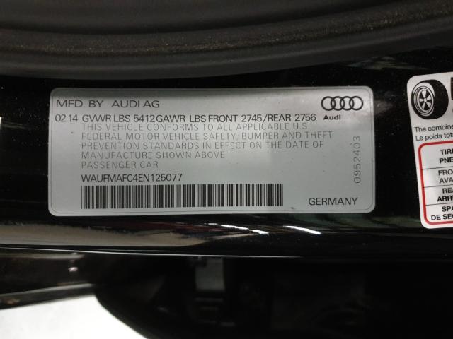 Photo 9 VIN: WAUFMAFC4EN125077 - AUDI A6 