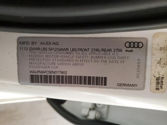 Photo 11 VIN: WAUFMAFC5EN077802 - AUDI A6 PREMIUM 