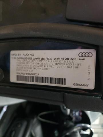 Photo 12 VIN: WAUFNAF41HN003027 - AUDI A4 