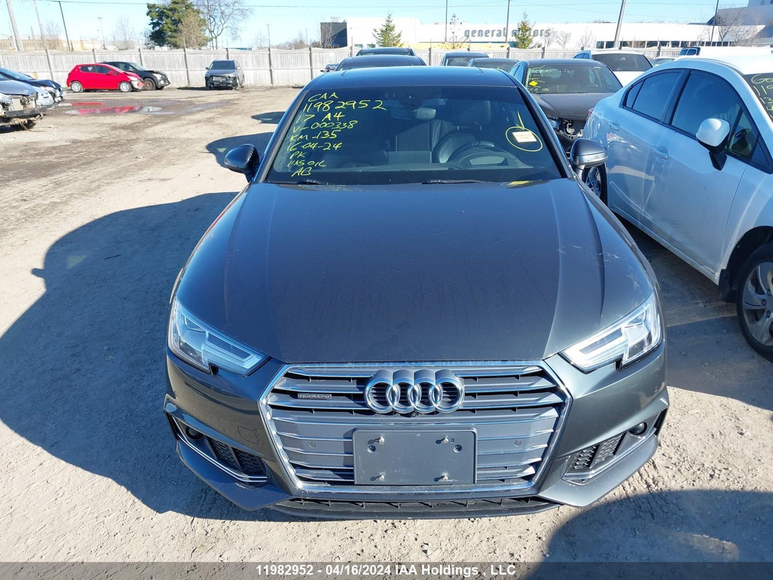 Photo 11 VIN: WAUFNAF43HN000338 - AUDI A4 