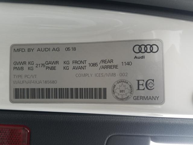 Photo 9 VIN: WAUFNAF4XJA185680 - AUDI A4 