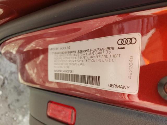 Photo 9 VIN: WAUFNCF50JA061051 - AUDI A5 PRESTIG 