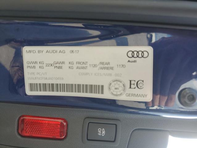 Photo 12 VIN: WAUFNCF58JA010459 - AUDI A5 