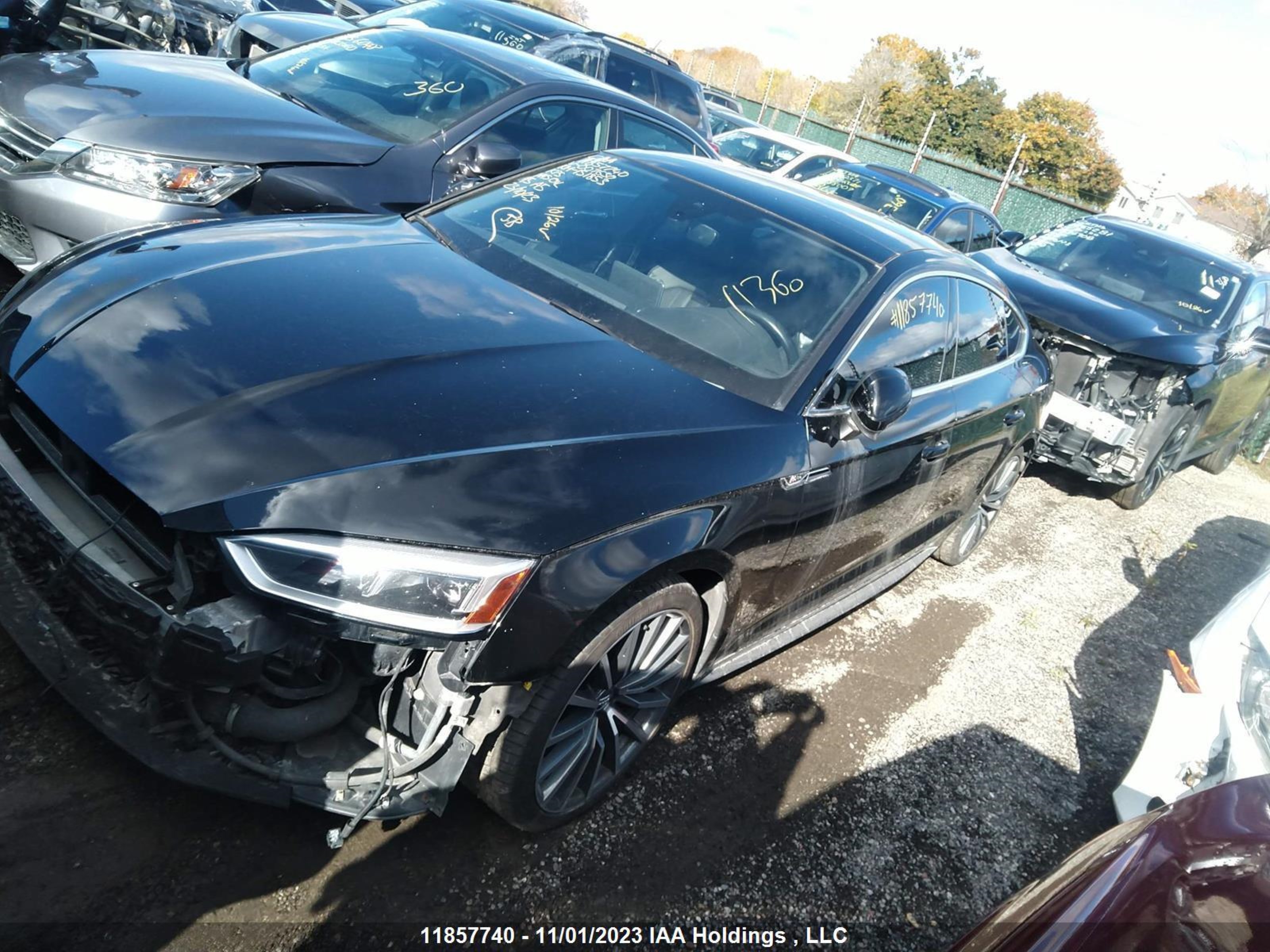 Photo 1 VIN: WAUFNCF5XJA007630 - AUDI A5 