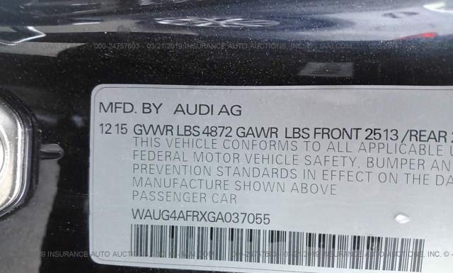 Photo 8 VIN: WAUG4AFRXGA037055 - AUDI S5 