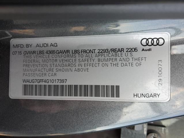 Photo 9 VIN: WAUG7GFF4G1017397 - AUDI A3 PREMIUM 