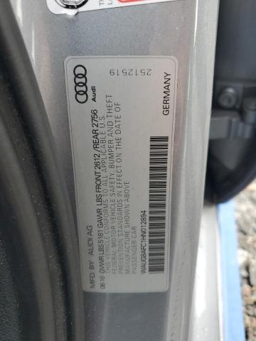 Photo 12 VIN: WAUG8AFC1HN012894 - AUDI A6 PREMIUM 