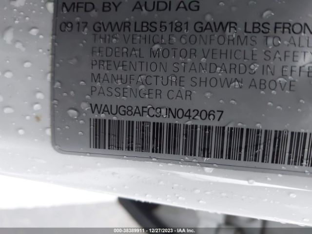 Photo 8 VIN: WAUG8AFC9JN042067 - AUDI A6 