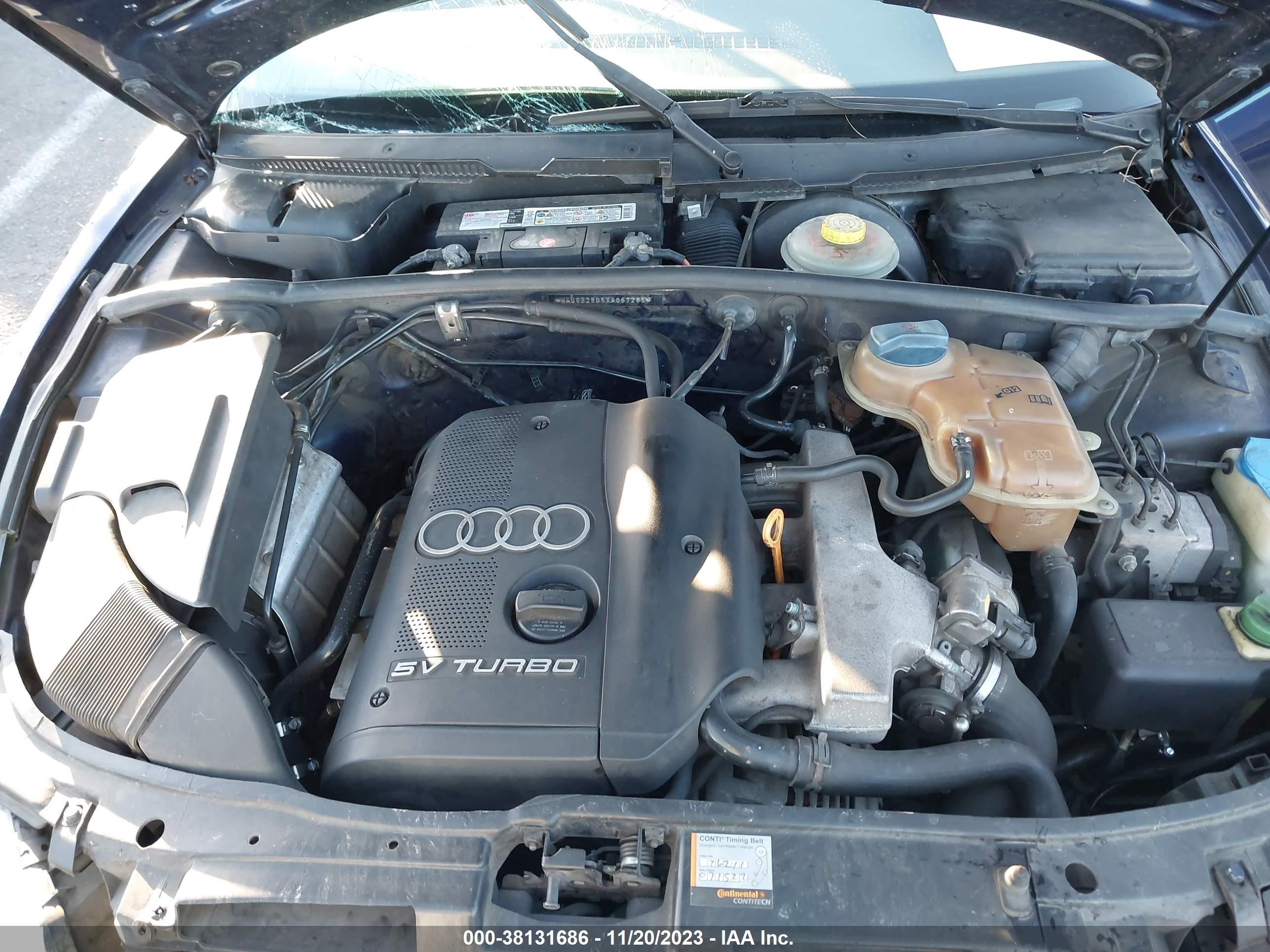 Photo 9 VIN: WAUGB28D5XA067285 - AUDI A4 