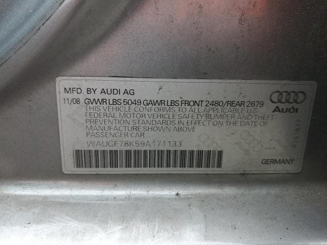 Photo 11 VIN: WAUGF78K59A171133 - AUDI A4 PREMIUM 