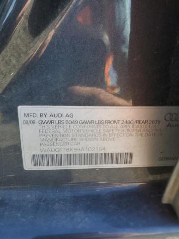 Photo 11 VIN: WAUGF78K99A102154 - AUDI A4 PREMIUM 