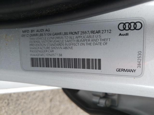 Photo 9 VIN: WAUGFAFC1DN057138 - AUDI A6 PREMIUM 