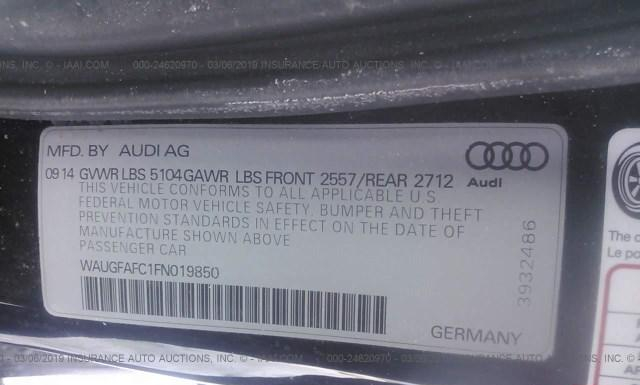 Photo 8 VIN: WAUGFAFC1FN019850 - AUDI A6 