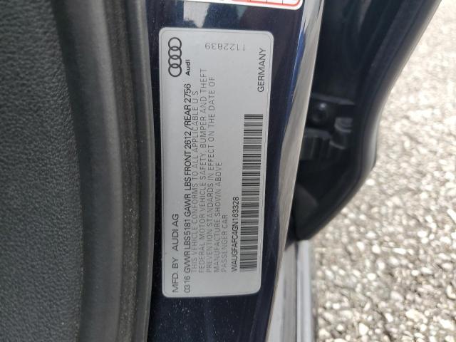 Photo 11 VIN: WAUGFAFC4GN163328 - AUDI A6 PREMIUM 