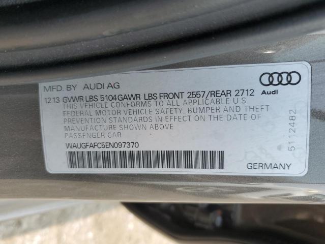 Photo 11 VIN: WAUGFAFC5EN097370 - AUDI A6 PREMIUM 