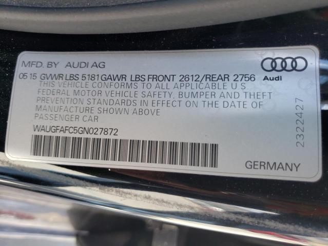 Photo 9 VIN: WAUGFAFC5GN027872 - AUDI A6 