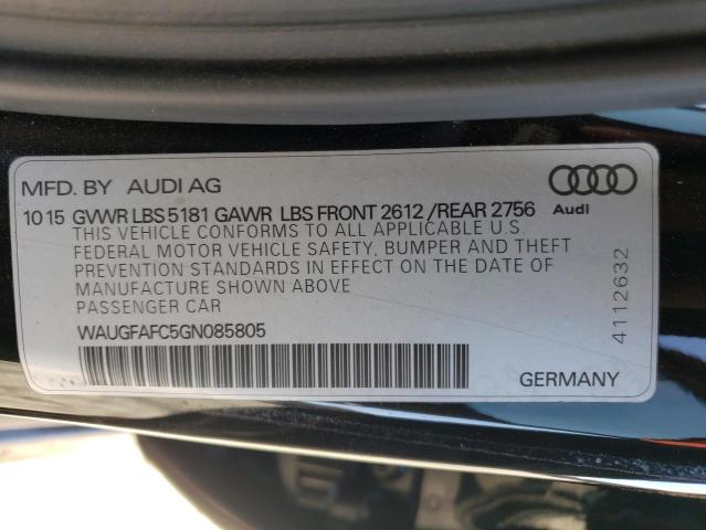 Photo 11 VIN: WAUGFAFC5GN085805 - AUDI A6 PREMIUM 