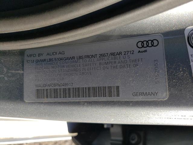 Photo 11 VIN: WAUGFAFC6FN049913 - AUDI A6 PREMIUM 