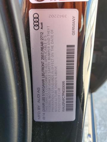 Photo 11 VIN: WAUGFAFC7FN020095 - AUDI A6 PREMIUM 