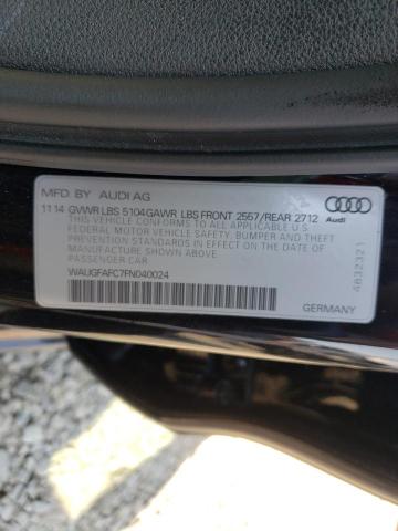 Photo 9 VIN: WAUGFAFC7FN040024 - AUDI A6 