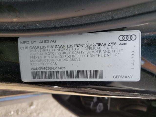 Photo 9 VIN: WAUGFAFC7GN011463 - AUDI A6 PREMIUM 