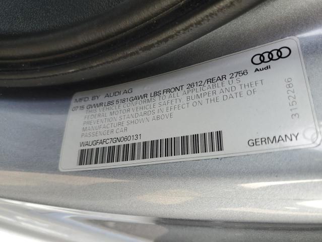 Photo 11 VIN: WAUGFAFC7GN060131 - AUDI A6 PREMIUM 