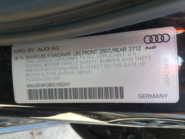 Photo 9 VIN: WAUGFAFC8EN160297 - AUDI A6 