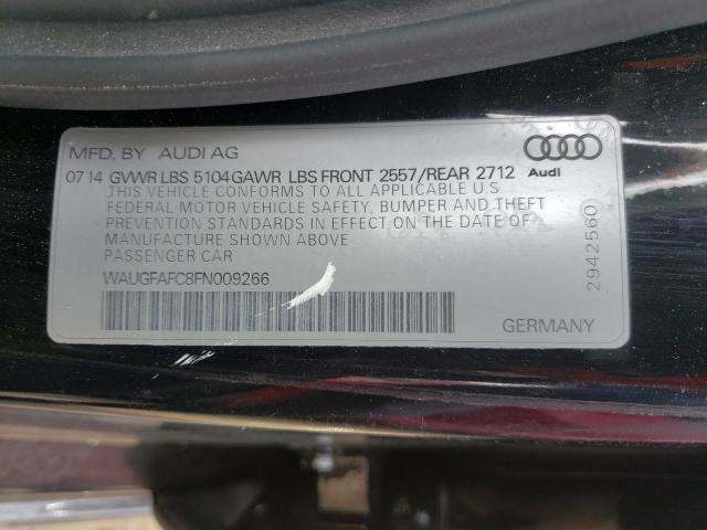 Photo 9 VIN: WAUGFAFC8FN009266 - AUDI A6 PREMIUM 