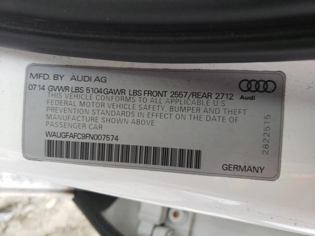 Photo 11 VIN: WAUGFAFC9FN007574 - AUDI A6 PREMIUM 