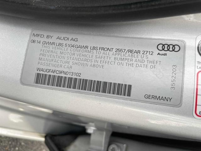 Photo 9 VIN: WAUGFAFC9FN013102 - AUDI A6 PREMIUM 