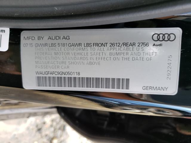 Photo 9 VIN: WAUGFAFC9GN050118 - AUDI A6 PREMIUM 