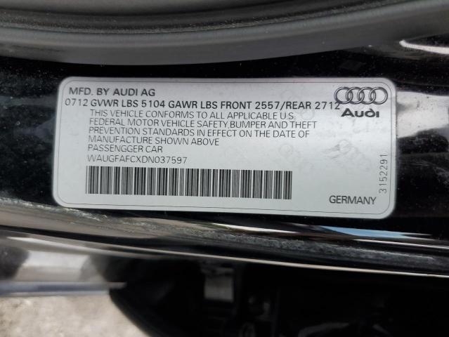 Photo 11 VIN: WAUGFAFCXDN037597 - AUDI A6 