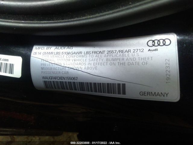 Photo 8 VIN: WAUGFAFCXEN155067 - AUDI A6 