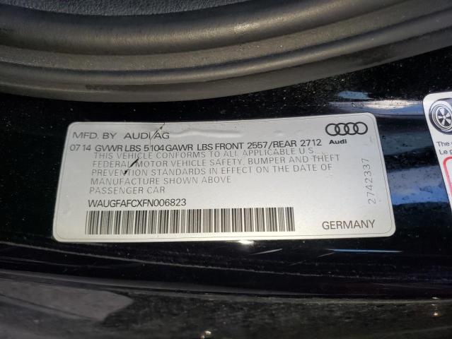 Photo 11 VIN: WAUGFAFCXFN006823 - AUDI A6 