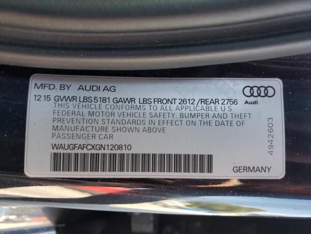 Photo 9 VIN: WAUGFAFCXGN120810 - AUDI A6 PREMIUM 