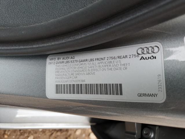 Photo 12 VIN: WAUGGAFC0DN009384 - AUDI A6 PREMIUM 