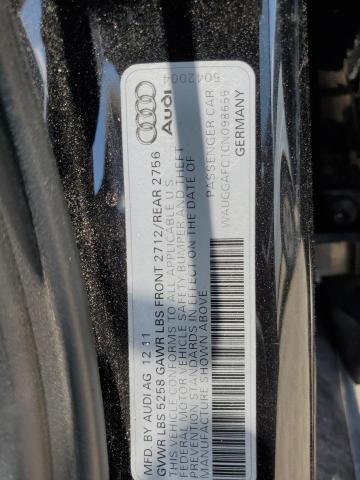 Photo 11 VIN: WAUGGAFC1CN098655 - AUDI A6 