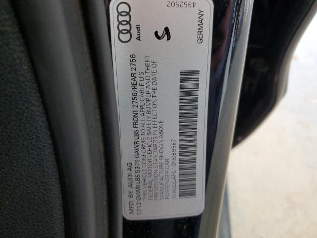 Photo 11 VIN: WAUGGAFC1DN089567 - AUDI A6 PREMIUM 