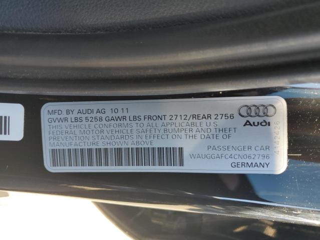 Photo 11 VIN: WAUGGAFC4CN062796 - AUDI A6 PREMIUM 