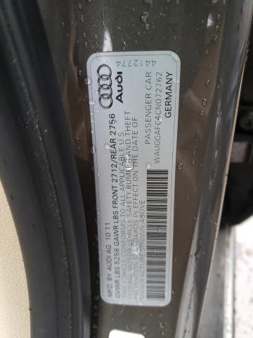 Photo 11 VIN: WAUGGAFC4CN072762 - AUDI A6 PREMIUM 