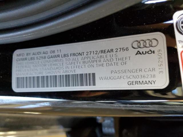 Photo 9 VIN: WAUGGAFC5CN036238 - AUDI A6 PREMIUM 