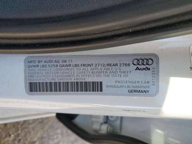 Photo 11 VIN: WAUGGAFC6CN044509 - AUDI A6 