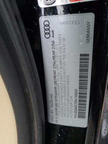 Photo 11 VIN: WAUGGAFC7DN130820 - AUDI A6 