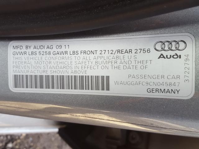 Photo 9 VIN: WAUGGAFC9CN045847 - AUDI A6 PREMIUM 