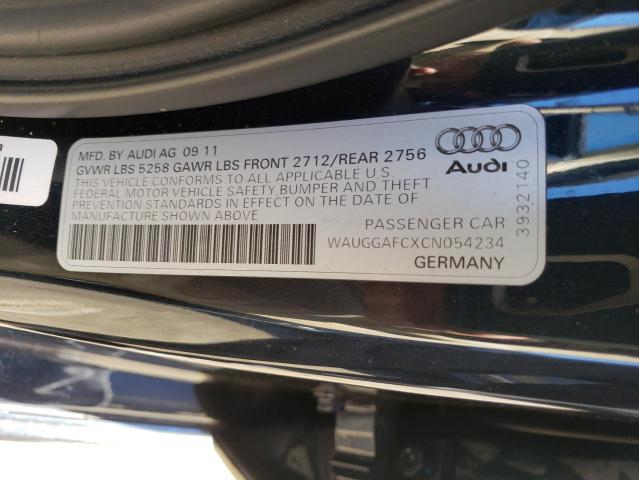 Photo 12 VIN: WAUGGAFCXCN054234 - AUDI A6 